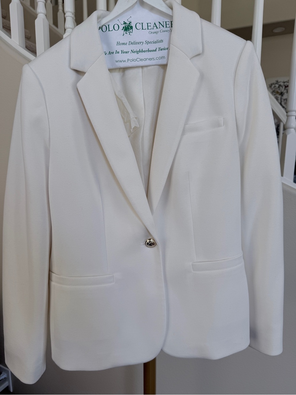 Off White Women's Single-Button Blazer